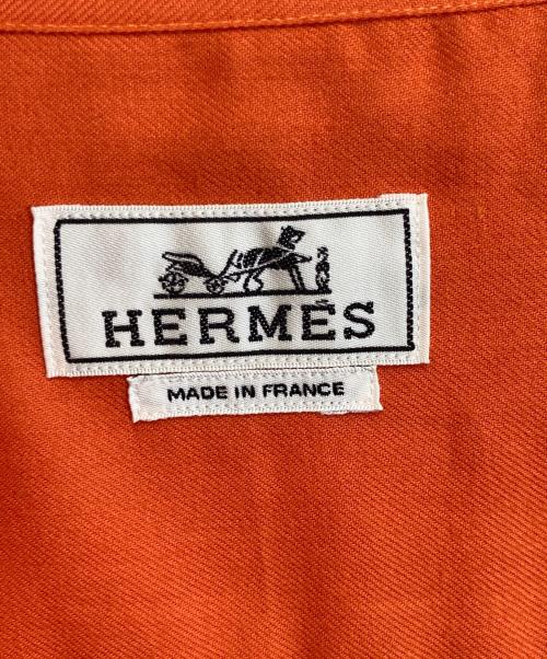 HERMES（エルメス）HERMES (エルメス) ジャケット オレンジ サイズ:41/16の古着・服飾アイテム