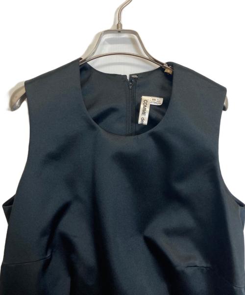 COMME des GARCONS（コムデギャルソン）COMME des GARCONS (コムデギャルソン) 立体ポリエステルワンピース ブラック サイズ:XSの古着・服飾アイテム