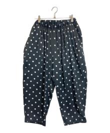 COMME des GARCONS（コムデギャルソン）の古着「ドットパンツ」｜ブラック