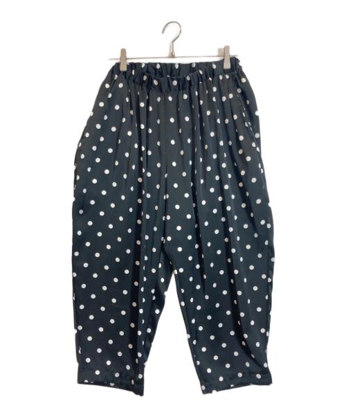 COMME des GARCONS（コムデギャルソン）COMME des GARCONS (コムデギャルソン) ドットパンツ ブラック サイズ:Sの古着・服飾アイテム
