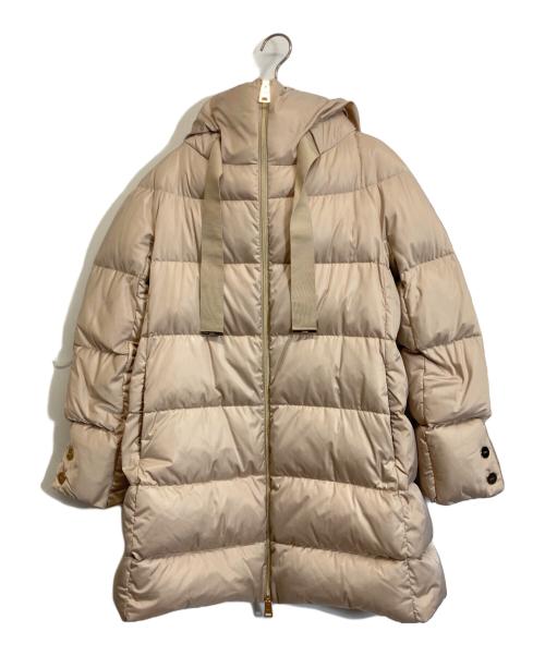 HERNO（ヘルノ）HERNO (ヘルノ) ラゾ Aシェイプダウン コート ベージュ サイズ:42の古着・服飾アイテム