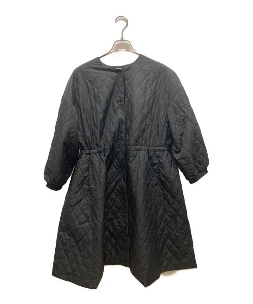 BEARDSLEY（ビアズリー）BEARDSLEY (ビアズリー) バルーン袖キルトコート BEZ1032508A0005 ブラック サイズ:FREEの古着・服飾アイテム
