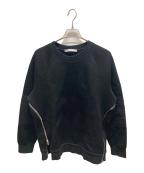 GIVENCHYジバンシィ）の古着「バックジップスウェット　16F 7211 682」｜ブラック