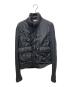 MONCLER（モンクレール）の古着「転写ハイブリッドダウンニット　A20919412800 97902」｜ブラック