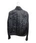 MONCLER (モンクレール) 転写ハイブリッドダウンニット　A20919412800 97902 ブラック サイズ:L：45000円