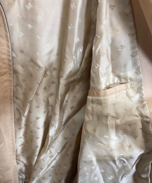 MARNI（マルニ）MARNI (マルニ) コットン ボンバージャケット ベージュ サイズ:48の古着・服飾アイテム