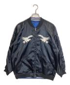 stussyステューシー）の古着「Souvenir Jacket」｜ネイビー
