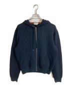 HERMESエルメス）の古着「ワッフルパーカー」｜ネイビー