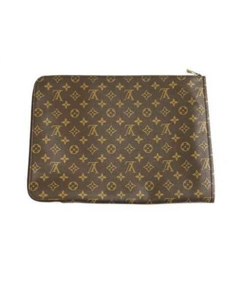 LOUIS VUITTON（ルイ ヴィトン）LOUIS VUITTON (ルイヴィトン) クラッチバッグ ブラウン モノグラム M53400 872TH 廃盤モデルの古着・服飾アイテム
