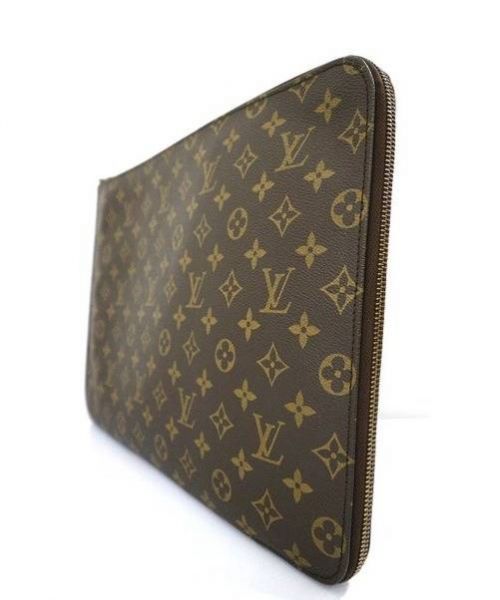 LOUIS VUITTON（ルイ ヴィトン）LOUIS VUITTON (ルイヴィトン) クラッチバッグ ブラウン モノグラム M53400 872TH 廃盤モデルの古着・服飾アイテム