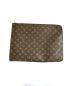 LOUIS VUITTON (ルイヴィトン) クラッチバッグ ブラウン モノグラム M53400 872TH 廃盤モデル：47800円