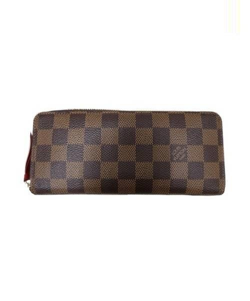 LOUIS VUITTON（ルイ ヴィトン）LOUIS VUITTON (ルイヴィトン)  ポルトフォイユ・クレマンス ブラウン サイズ:- ダミエ N60534 CA4115の古着・服飾アイテム