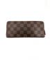 LOUIS VUITTON (ルイヴィトン)  ポルトフォイユ・クレマンス ブラウン サイズ:- ダミエ N60534 CA4115：39800円