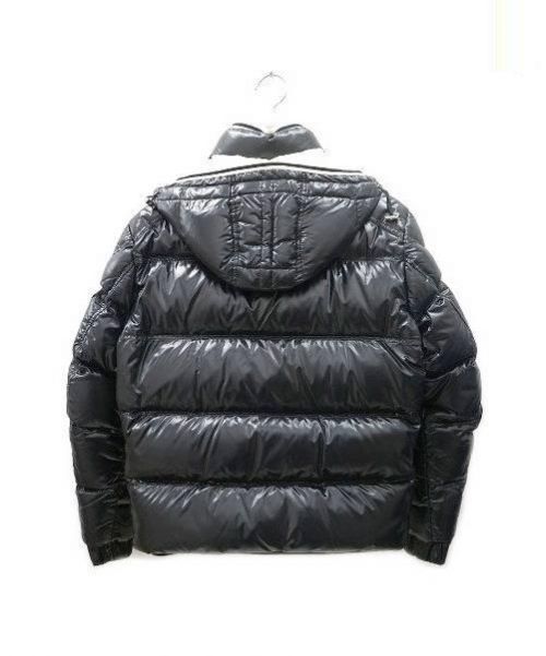 MONCLER（モンクレール）MONCLER (モンクレール) フード付 ダウン ジャケット ブラック サイズ:1表記 ブランソンの古着・服飾アイテム