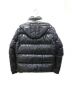 MONCLER (モンクレール) フード付 ダウン ジャケット ブラック サイズ:1表記 ブランソン：59800円