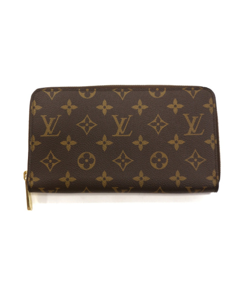 LOUIS VUITTON（ルイ ヴィトン）LOUIS VUITTON (ルイヴィトン) ラウンドファスナーウォレット ブラウン サイズ:- M60002の古着・服飾アイテム