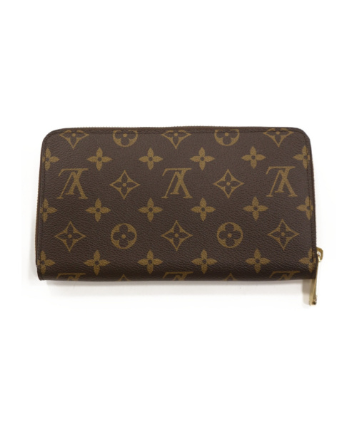 LOUIS VUITTON（ルイ ヴィトン）LOUIS VUITTON (ルイヴィトン) ラウンドファスナーウォレット ブラウン サイズ:- M60002の古着・服飾アイテム