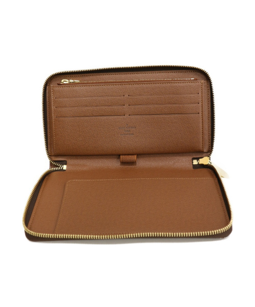 LOUIS VUITTON（ルイ ヴィトン）LOUIS VUITTON (ルイヴィトン) ラウンドファスナーウォレット ブラウン サイズ:- M60002の古着・服飾アイテム