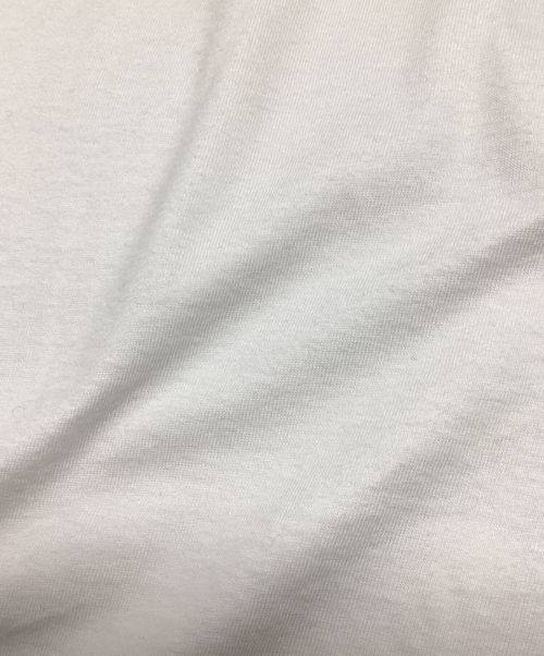 MONCLER（モンクレール）MONCLER (モンクレール) ポロシャツ　バイカラー　バックプリント ホワイト サイズ:Sの古着・服飾アイテム