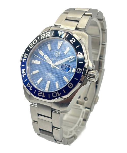 TAG Heuer（タグ・ホイヤー）TAG Heuer (タグホイヤー) アクアレーサー キャリバー7 GMT REF.WAY201T.BA0927 ブルー サイズ:43ｍｍの古着・服飾アイテム