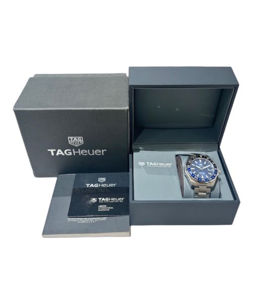 TAG Heuer（タグ・ホイヤー）TAG Heuer (タグホイヤー) アクアレーサー キャリバー7 GMT REF.WAY201T.BA0927 ブルー サイズ:43ｍｍの古着・服飾アイテム
