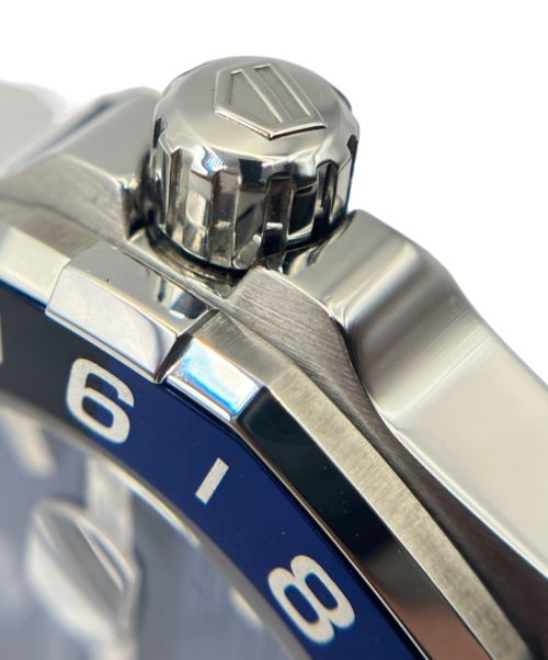 TAG Heuer（タグ・ホイヤー）TAG Heuer (タグホイヤー) アクアレーサー キャリバー7 GMT REF.WAY201T.BA0927 ブルー サイズ:43ｍｍの古着・服飾アイテム