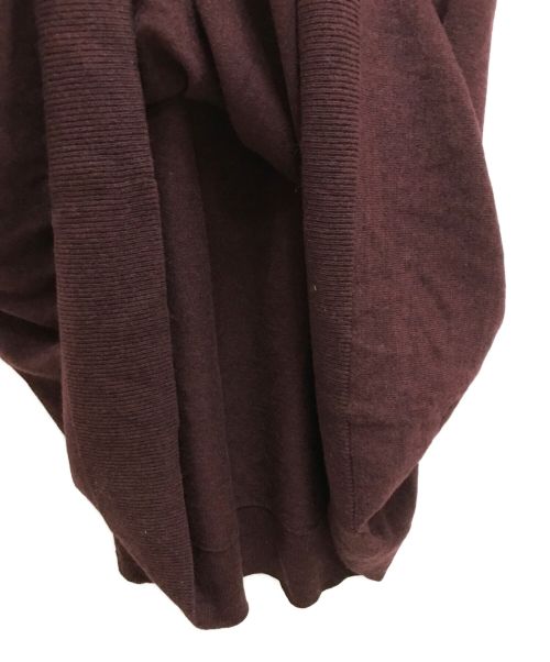 CASA FLINE（カーサフライン）CASA FLINE (カーサフライン) ニットワンピース ボルドー サイズ:Fの古着・服飾アイテム