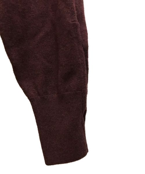 CASA FLINE（カーサフライン）CASA FLINE (カーサフライン) ニットワンピース ボルドー サイズ:Fの古着・服飾アイテム