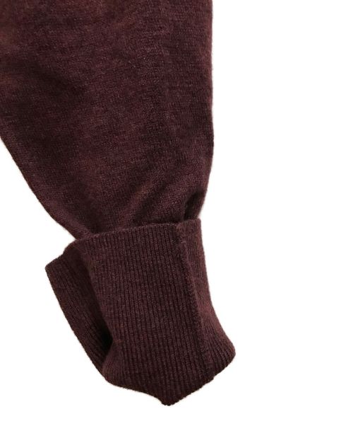 CASA FLINE（カーサフライン）CASA FLINE (カーサフライン) ニットワンピース ボルドー サイズ:Fの古着・服飾アイテム