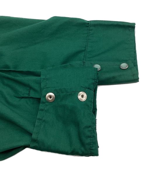 H BAR C（エイチバーシー）H BAR C (エイチバーシー) 70S 馬柄プリントウエスタンシャツ　アニマル柄珍品　レア　USA製 グリーン サイズ:MEDIUMの古着・服飾アイテム