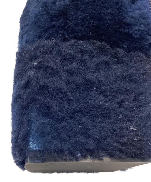 PELLICO SUNNY（ペリーコサニー）PELLICO SUNNY (ペリーコサニー) ムートンショートブーツ ネイビー サイズ:37の古着・服飾アイテム