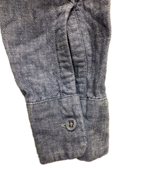 Needles（ニードルズ）Needles (ニードルズ) リネンシャツ インディゴ サイズ:XSの古着・服飾アイテム