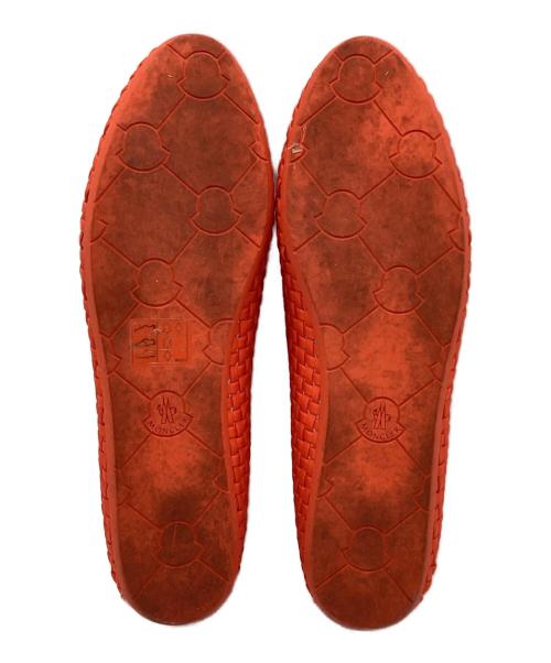 MONCLER（モンクレール）MONCLER (モンクレール) メッシュフラットシューズ オレンジ サイズ:37の古着・服飾アイテム