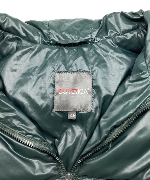 DUVETICA（デュベティカ）DUVETICA (デュベティカ) ダウンジャケット　フーディ　並行品 グリーン サイズ:48の古着・服飾アイテム