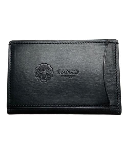 GANZO（ガンゾ）GANZO (ガンゾ) グレージングカーフ パスケース ブラックの古着・服飾アイテム
