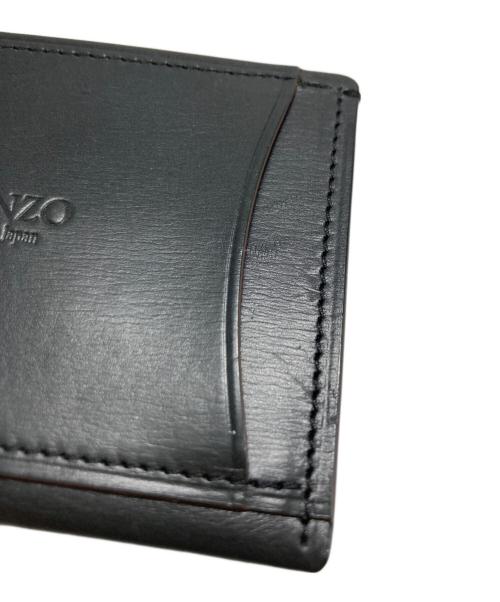 GANZO（ガンゾ）GANZO (ガンゾ) グレージングカーフ パスケース ブラックの古着・服飾アイテム