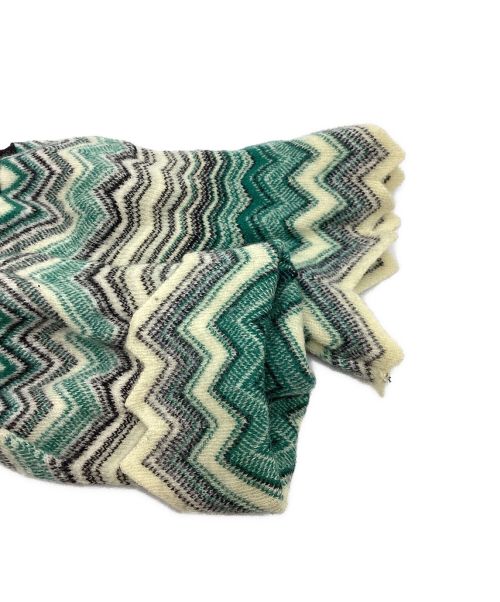 TAN（タン）TAN (タン) WAVELENGTHLONG DRESS ブラック×グリーン サイズ:Fの古着・服飾アイテム