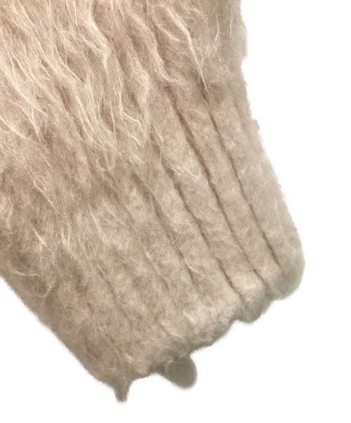 Snidel（スナイデル）Snidel (スナイデル) ファーライクアンサンブルニットプルオーバー ピンク サイズ:Ｆの古着・服飾アイテム