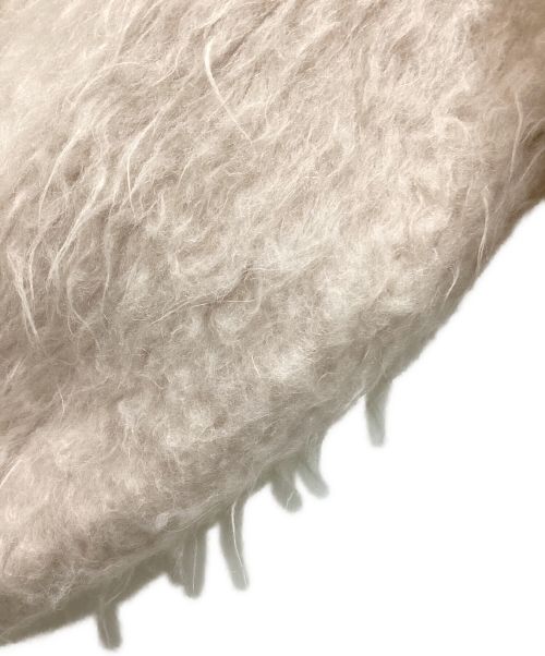 Snidel（スナイデル）Snidel (スナイデル) ファーライクアンサンブルニットプルオーバー ピンク サイズ:Ｆの古着・服飾アイテム