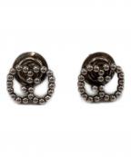 GUCCIグッチ）の古着「インターロッキングGGロゴピアス」