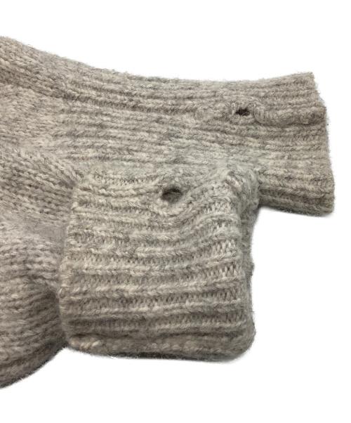 HYKE（ハイク）HYKE (ハイク) アルパカ混タートルネックニット　オーバーサイズ グレー サイズ:1の古着・服飾アイテム