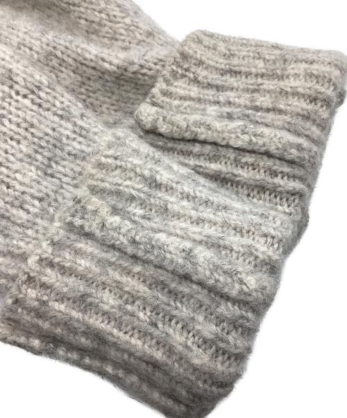 HYKE（ハイク）HYKE (ハイク) アルパカ混タートルネックニット　オーバーサイズ グレー サイズ:1の古着・服飾アイテム