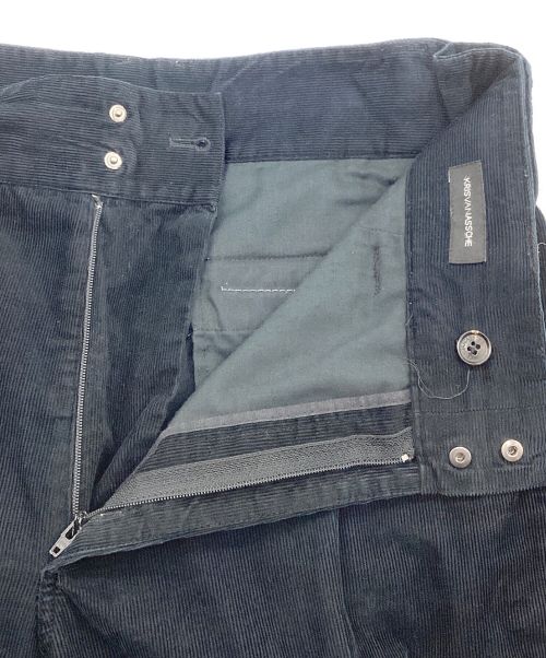 KRIS VAN ASSCHE（クリス ヴァン アッシュ）KRIS VAN ASSCHE (クリス ヴァン アッシュ) コーデュロイパラシュートパンツ　00S ブラック サイズ:46の古着・服飾アイテム