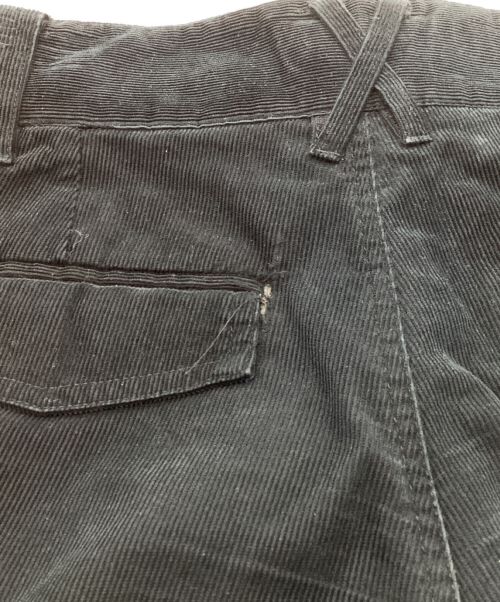 KRIS VAN ASSCHE（クリス ヴァン アッシュ）KRIS VAN ASSCHE (クリス ヴァン アッシュ) コーデュロイパラシュートパンツ　00S ブラック サイズ:46の古着・服飾アイテム