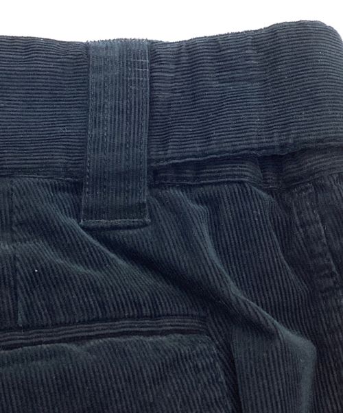 KRIS VAN ASSCHE（クリス ヴァン アッシュ）KRIS VAN ASSCHE (クリス ヴァン アッシュ) コーデュロイパラシュートパンツ　00S ブラック サイズ:46の古着・服飾アイテム