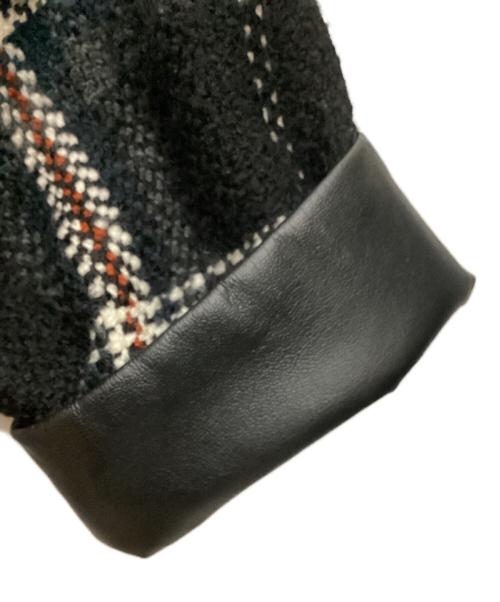 CITY（シティ）CITY (シティ) チェックコート ブラック サイズ:1の古着・服飾アイテム