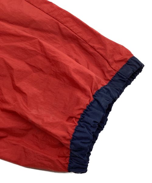 NIKE（ナイキ）NIKE (ナイキ) 古着バックビッグスウォッシュナイロンジャケット　刺繍タグ　90S 　バイカラー ネイビー×レッド サイズ:XL(BOYS)の古着・服飾アイテム