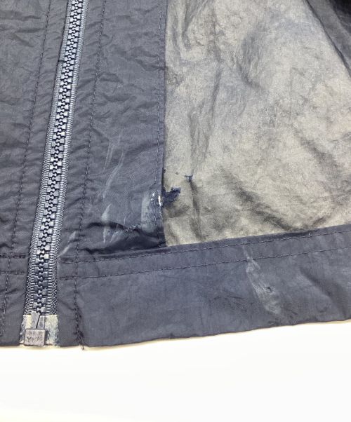 NIKE（ナイキ）NIKE (ナイキ) 古着バックビッグスウォッシュナイロンジャケット　刺繍タグ　90S 　バイカラー ネイビー×レッド サイズ:XL(BOYS)の古着・服飾アイテム