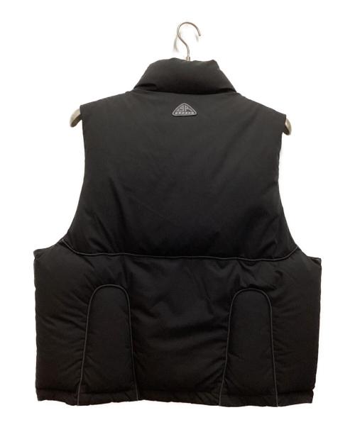 BREATH（ブレス）BREATH (ブレス) TECH PIPING DOWN VEST / テックパイピング ダウンベスト　23AW ブラック サイズ:Mの古着・服飾アイテム