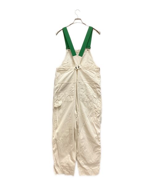 BEAMS BOY（ビームスボーイ）BEAMS BOY (ビームスボーイ) アジャスターオーバーオール ホワイト サイズ:-の古着・服飾アイテム